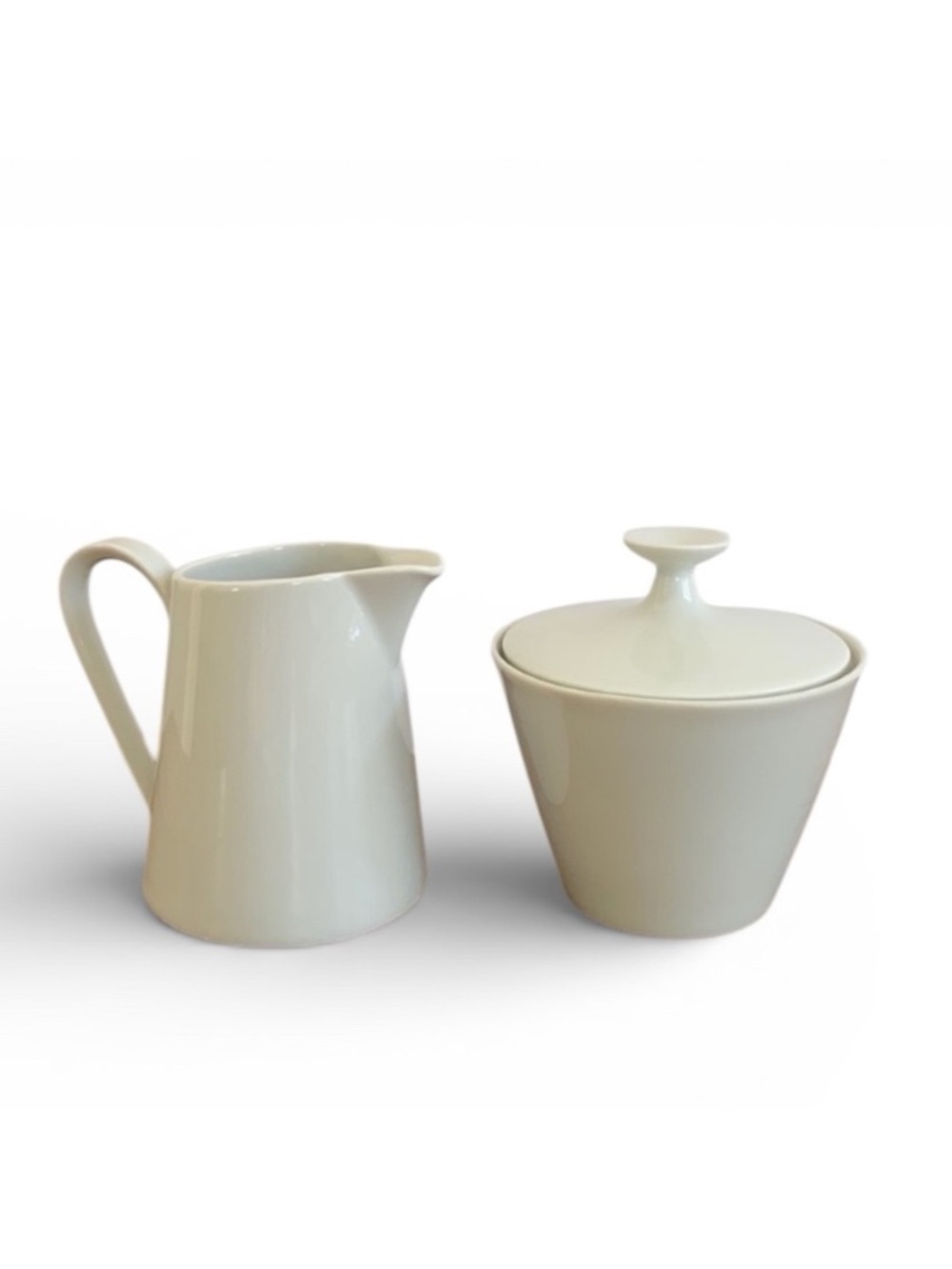 Vintage Fairwood Schonwald Germany Mid-Century Modern Sugar and Creamer Set